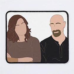 Elliot Stabler and Olivia Benson Mouse Pad