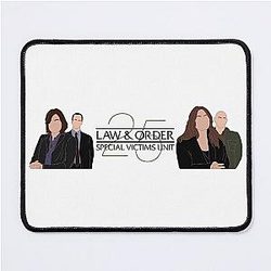 25 Year SVU Anniversary Elliot Olivia Benson Mouse Pad
