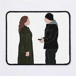 Elliot Stabler and Olivia Benson Season 24 Mouse Pad