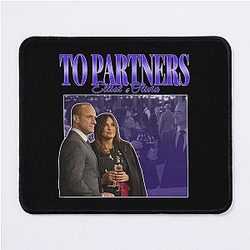 To Partners Benson Stabler 90s Inspired Vintage Homage Classic Mouse Pad