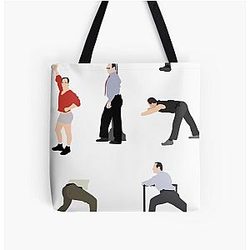 Literally just Elliot Stablers ass (Sticker Pack) All Over Print Tote Bag