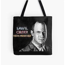 Elliot Stabler All Over Print Tote Bag