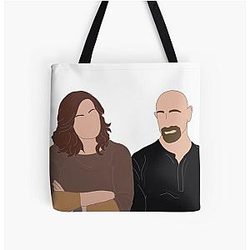 Elliot Stabler and Olivia Benson Tote Bag