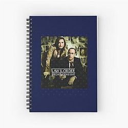Birthday Gift Olivia Benson Elliot Stabler Spiral Notebook