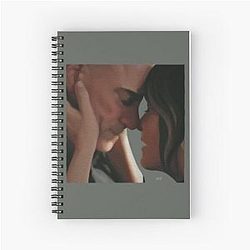 Elliot Stabler and Olivia Benson Kiss Painting Notebook
