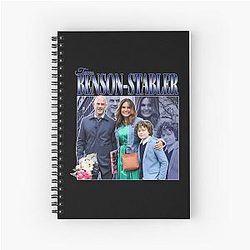 Team Benson-Elliot Stabler Inspired Vintage Homage Spiral Notebook