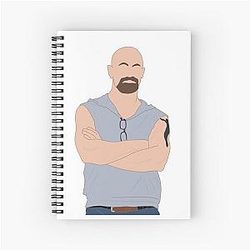 Elliot Stabler undercover as Eddie Ash - Law Order Spiral Notebook