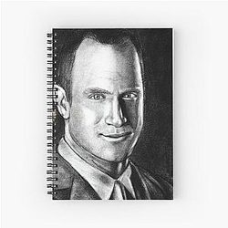 Elliot Stabler Spiral Notebook