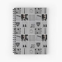 Elliott Stabler Your Favourite Angry Detective Spiral Notebook