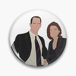 Elliot Stabler and Olivia Benson Pin