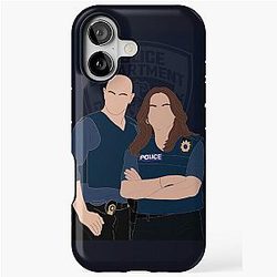 Elliot Stabler and Olivia Benson NY finest iPhone Case