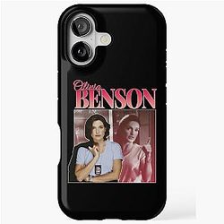 Elliot Stabler and Olivia Benson iPhone Tough Case