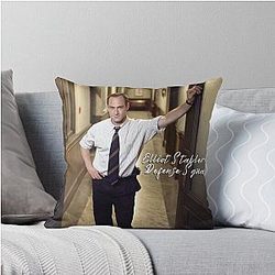 Elliot Stabler Defense Squad Organized Crime Special Victims Unit Law and Order Throw Pillow