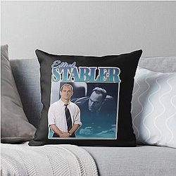 Elliot Stabler 90s Vintage Funny Throw Pillow
