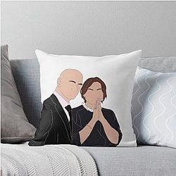 Elliot Stabler and Olivia Benson Throw Pillow