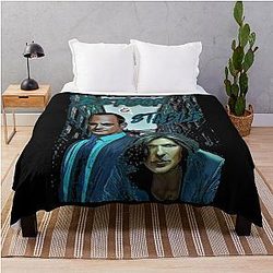 Vintage Olivia Benson and Elliot Stabler Cool Gifts Throw Blanket