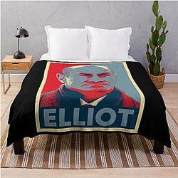 Funny Gifts for Boy or Girl Elliot Stabler Hope Vintage Throw Blanket