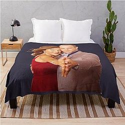 Funny Gifts for Olivia Benson and Elliot Stabler Throw Blanket