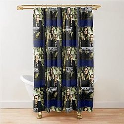 Birthday Gift Olivia Benson & Elliot Stabler Shower Curtain