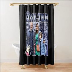 Team Benson Elliot Stabler 90s Inspired Vintage Homage Shower Curtain