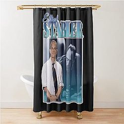 Elliot Stabler 90s Vintage Inspired Funny Shower Curtain