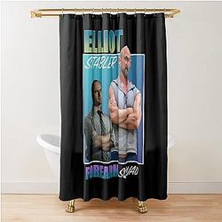 Funny Gifts For Boys Girls Elliot Stabler Forearm Squad Music Fans Shower Curtain
