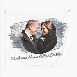 Welcome Elliot Stabler Tapestry