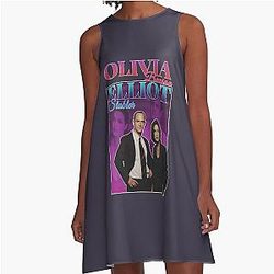 Vintage 90s Inspired Homage A-Line Dress