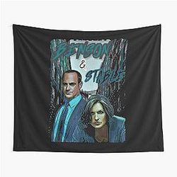 Vintage Olivia Benson Elliot Stabler Cool Gifts Tapestry