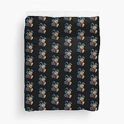 Labyrinth Worm Duvet Cover