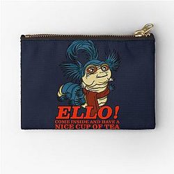 The Hello Worm Come Inside and Have a Nice Cup of Tea Pouch