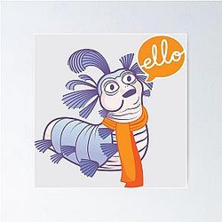 Labyrinth Worm Poster