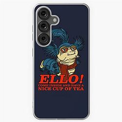 Ello Worm Come Inside and have a Nice Cup of Tea Samsung Galaxy Case
