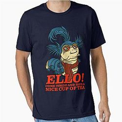 Ello Worm Come Inside and have a nice cup of tea T-shirt