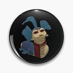 Labyrinth Worm Pin