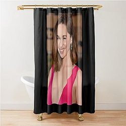Emilia Clarke Shower Curtain
