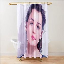 Emilia Clarke Shower Curtain