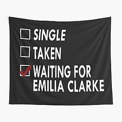 Waiting for Emilia Clarke Tapestry
