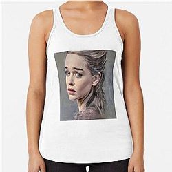 Portrait of Emilia Clarke Tank Top