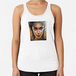 Emilia Clarke Racerback Tank Top
