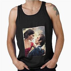 For Men's Emilia Clarke Me Before You Sam Claflin Movie Tank Top