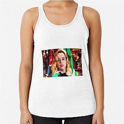Christmas Emilia Clarke Racerback Tank Top