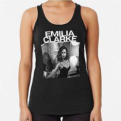 Emilia Clarke Racerback Tank Top