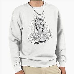 Emilia Clarke Abstract Art Pullover Sweatshirt