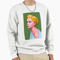 Emilia Clarke Pop Art Pullover Sweatshirt
