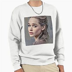 Portrait of Emilia Clarke Sweatshirt