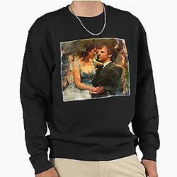 Me Before You Emilia Clarke Sam Claflin Movie Fan Art Romantic Couple Pullover Sweatshirt