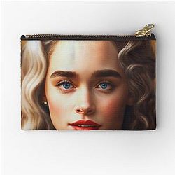Blue eye Emilia Clarke Actress Pouch