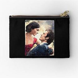 Me Before You Emilia Clarke Sam Claflin Movie Fan Art Romantic Couple Zipper Pouch