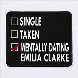 Emilia Clarke Mouse Pad